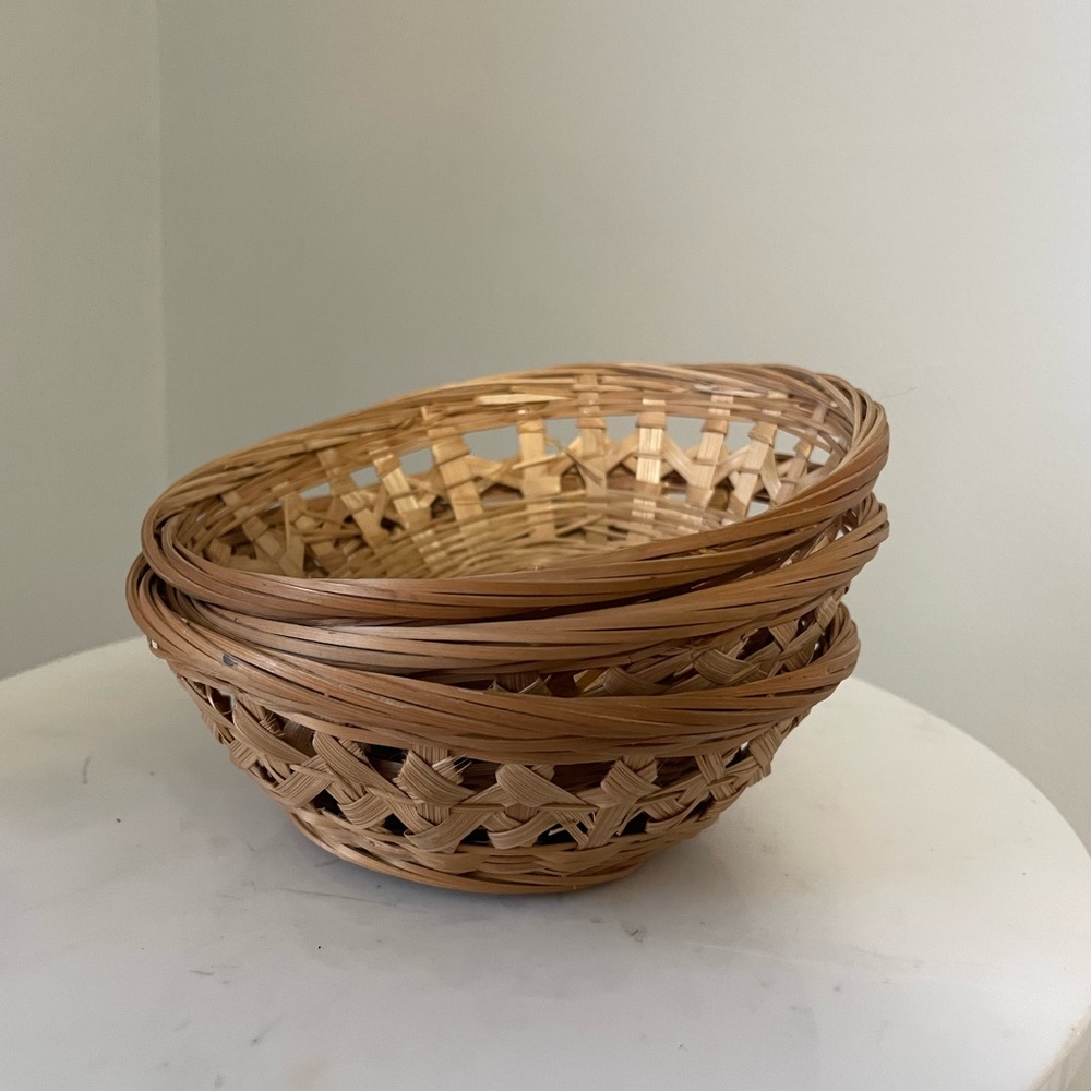 Nesting baskets bowls